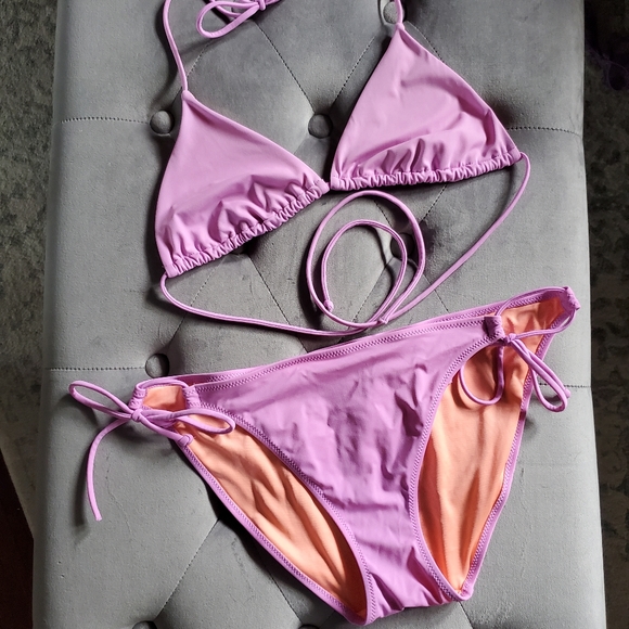 COPY - VS pink adjustable side tie bikini bottom - Picture 12 of 16